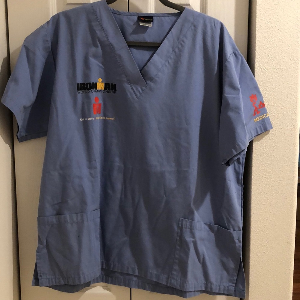 Ironman world championship scrubs in XL